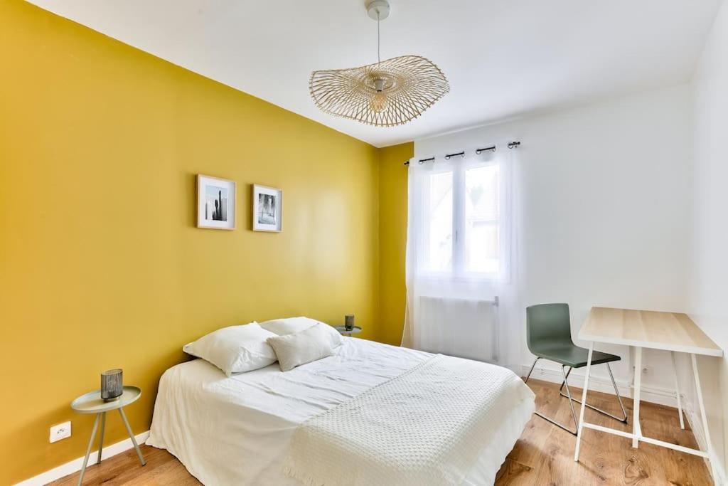 Parking Prive Gratuit - 15Mn Paris - Gare A Pied En 5Mn - Tout Equipee - Terrasse - Jardin - Stade De France - Casino D'Enghien - Hippodrome, Universite Epinay-sur-Seine Luaran gambar