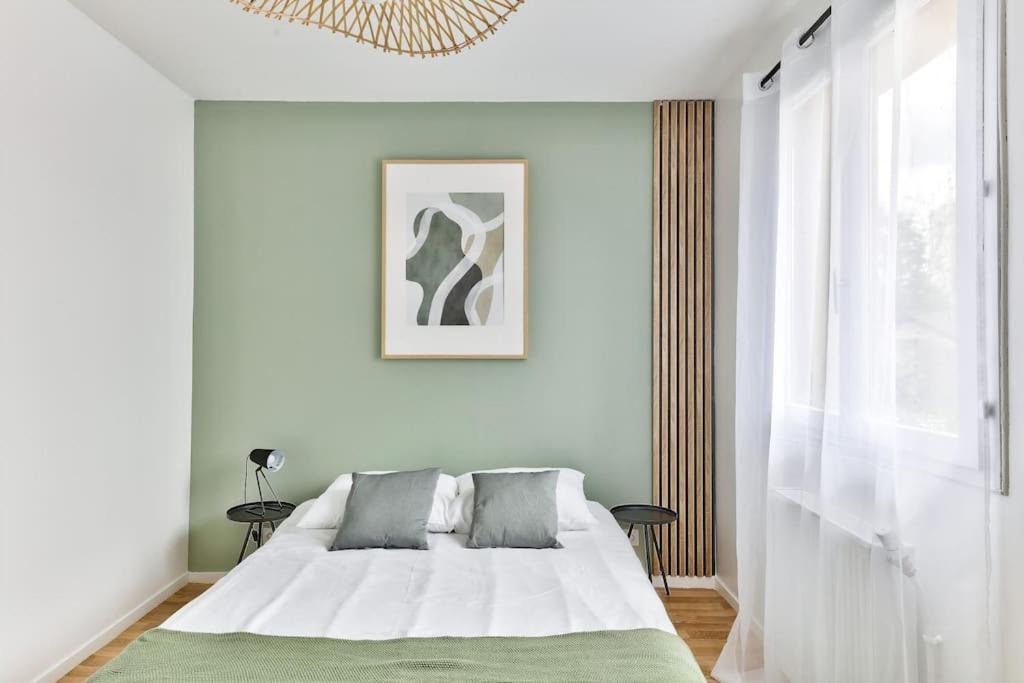 Parking Prive Gratuit - 15Mn Paris - Gare A Pied En 5Mn - Tout Equipee - Terrasse - Jardin - Stade De France - Casino D'Enghien - Hippodrome, Universite Epinay-sur-Seine Luaran gambar