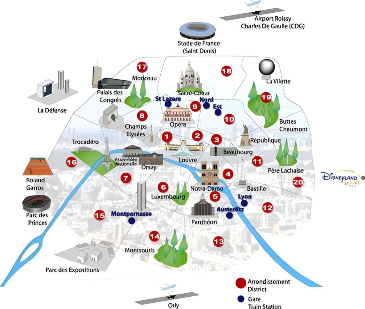 Parking Prive Gratuit - 15Mn Paris - Gare A Pied En 5Mn - Tout Equipee - Terrasse - Jardin - Stade De France - Casino D'Enghien - Hippodrome, Universite Epinay-sur-Seine Luaran gambar